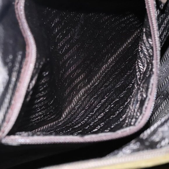 PRADA Shoulder Bag Velor Khaki Auth ep8096 - Picture 13 of 16